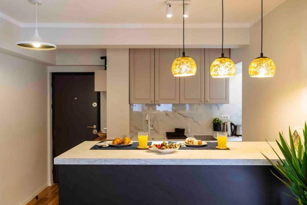 شقة Stunning Views 2Br Intercontinental Flat بوخارست المظهر الخارجي الصورة