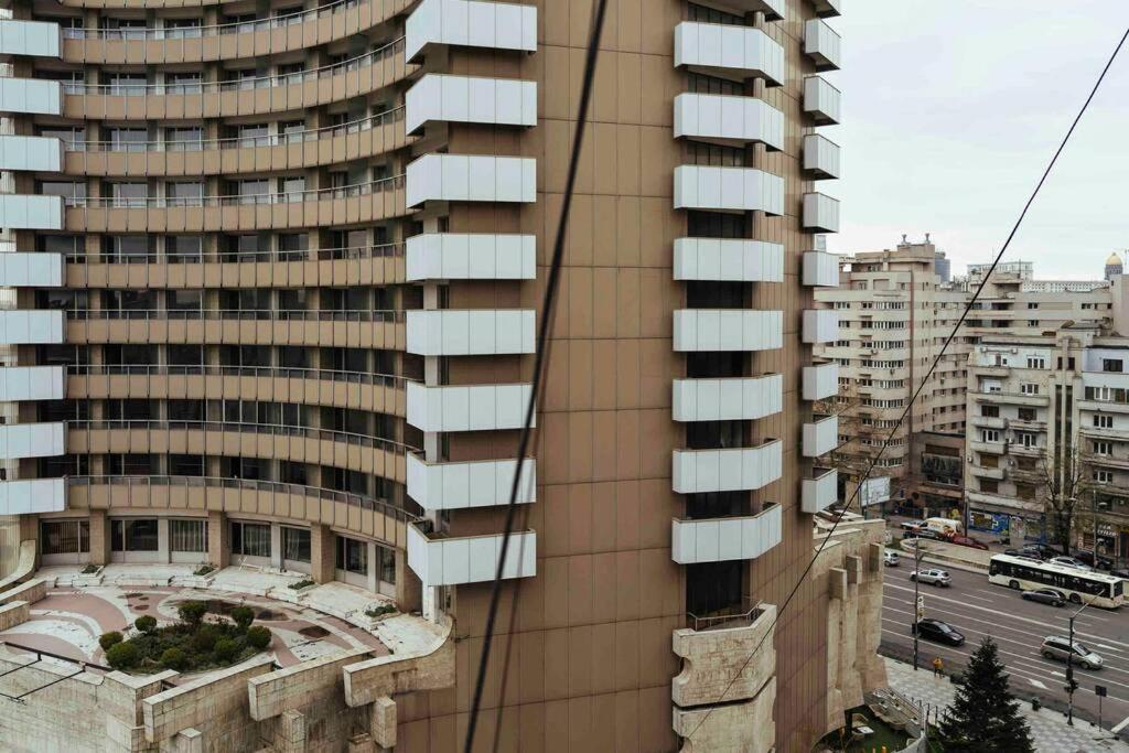 شقة Stunning Views 2Br Intercontinental Flat بوخارست المظهر الخارجي الصورة